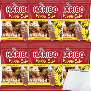 Haribo Happy Cola 175g Packung 4001686327517