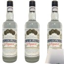 Korn Bommerlunder Aquavit 38%vol. in Eichenfässern veredelt 3er Pack (3x0,7l Flasche) + usy Block