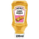 Heinz Curry Mango Sauce Indian Style Fruchtig und Würzig 6er Pack (6x220ml Flasche) + usy Block