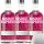 Absolut Vodka Raspberry 38% vol. Aromatisierter Wodka mit Himbeeraroma 3er Pack (3x0,7 Liter Flasche)  + usy Block