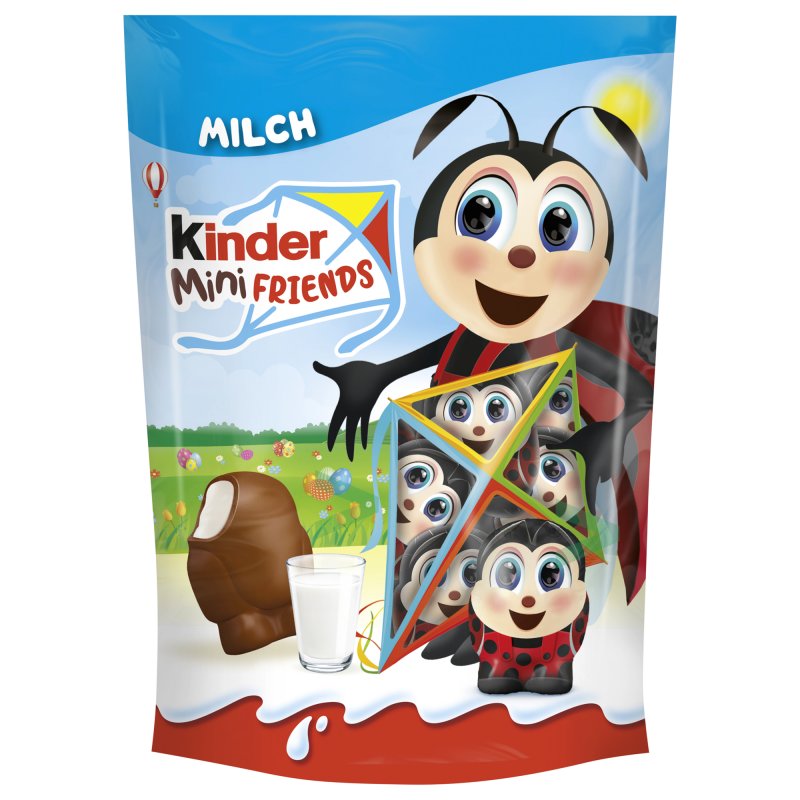 Ferrero Kinder Mini Friends Milch Ostern (122g Packung)