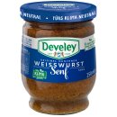 Develey Münchner Weißwurstsenf 250ml + 4 Zimmermann Weißwürste 530g usy Block