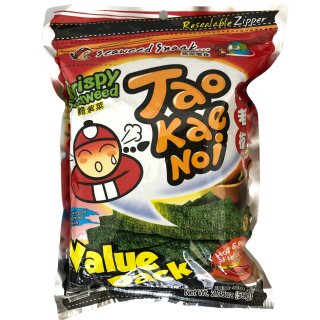 TAO KAE NOI Knusprige Seealgen Snack Hot&Spic  59gr MHD 14.03.2023 Sonderpreis