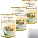 Jürgen Langbein Bayerische Leberknödel-Suppe 3er Pack (3x400ml Dose) + usy Block