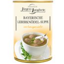 Jürgen Langbein Bayerische Leberknödel-Suppe 3er Pack (3x400ml Dose) + usy Block