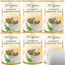 Jürgen Langbein Bayerische Leberknödel-Suppe 6er Pack (6x400ml Dose) + usy Block