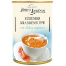 Jürgen Langbein Büsumer Krabbensuppe 6er Pack (6x400ml) + usy Block