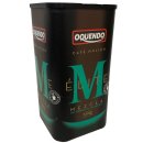 Cafe Oquendo Elite Cafe Molido Mezcla Gemahlen in der COFIBOX 3er Pack (3x500g) + usy Block
