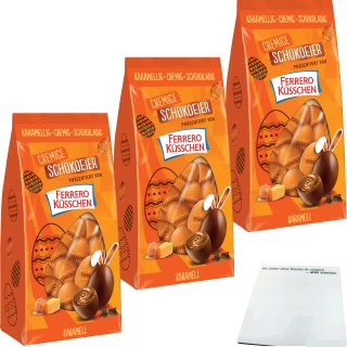 Ferrero kisses creamy chocolate eggs caramel