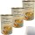 Jürgen Langbein Hamburger Kürbis-Rahm-Suppe 3er Pack (3x400ml Dose) + usy Block