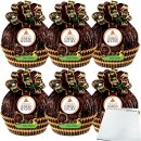 Ferrero Grand Rocher Zartbitterschokolade XXL Oster Schatzkugel 6er Pack (6x125g Packung) + usy Block