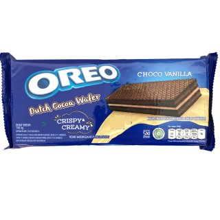 Oreo Double Chocolate Dutch Cocoa Choco Vanille Waffel 1er Pack (1x140,4g)