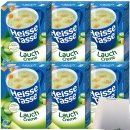 Erasco Heisse Tasse Lauch Creme Suppe 6er Pack (18 Beutel...
