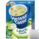Erasco Heisse Tasse Lauch Creme Suppe 12er Pack (36...