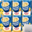 Erasco Heisse Tasse Käse-Cremesuppe 6er Pack (18 Beutel a 18g) + usy Block
