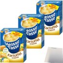 Erasco Heisse Tasse Kartoffel-Cremesuppe 3er Pack (9 Beutel a 18g) + usy Block