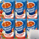 Erasco Heisse Tasse Tomaten-Cremesuppe 6er Pack (18...
