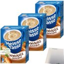 Erasco Heisse Tasse Waldpilz Schmandsuppe 3er Pack (9 Beutel a 15,8g) + usy Block