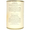 Jürgen Langbein Klare Hühnerbouillon 3er Pack (3x400ml Dose) + usy Block