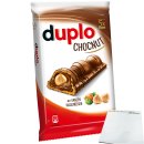 Ferrero Duplo Chocnut mit ganzen Haselnüssen 1er Pack (1x130g Packung) + usy Block