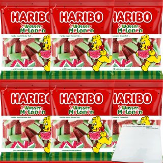 Haribo watermelons 160g sugared fruit gum with sugar and watermelon taste
