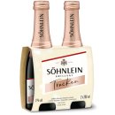 Söhnlein Brillant Sekt trocken Piccolo 11%vol. 6er Pack (12x0,2L Flasche) + usy Block