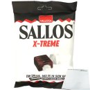 Sallos X Treme Hartkamellen mit Lakritz Salmiak Salz Füllung 1er Pack (1x150g Tüte) + usy Block