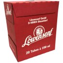 Löwensenf Extra scharf Senf 20er Pack (20x100ml...