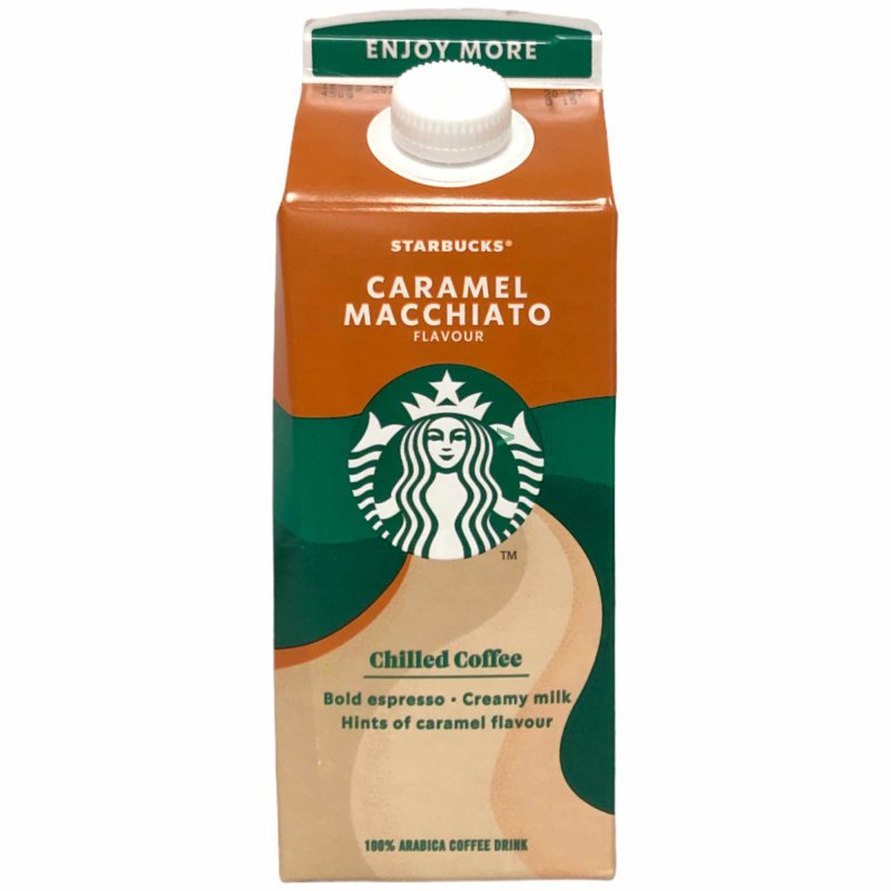 Starbucks Multiserve Caramel Macchiato Chilled Coffee (750ml Packung)
