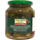 Kühne Schlemmertöpfchen mit Chili verfeinert pikante Cornichons 6er Pack (6x300g Glas) + usy Block