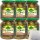 Kühne Schlemmertöpfchen mit Chili verfeinert pikante Cornichons 6er Pack (6x300g Glas) + usy Block