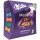 Milka Zarte Momente Schokomix 5-fach-sortiert 6er Pack (6x169g Packung) + usy Block