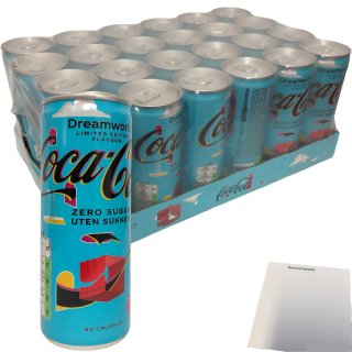 Coca Cola Zero lemon 12x0,33l Dose NL (Coke Zero Vanilla)