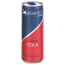 Red Bull Organics Simply Cola Strong & Natural BIO Getränk DPG 3er Pack (3x0,25 Liter Dose) + usy Block