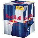 Red Bull 8x0,25 Liter Dose DPG & 0,7 Liter Tree Sixty Vodka 37,5% vol. + usy Block