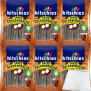 Hitschies fruit gum, acidic spider legs, cola
