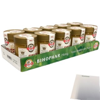 Bihophar Gelee Royale in Blütenhonig 10er Pack (10x500g Glas) + usy Block