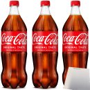 Cola-Cola Original Getränk 3er Pack (3x1 Liter PET Flasche) inkl. Einweg-Pfand + usy Block