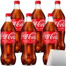 Cola-Cola Original Getränk 6er Pack (6x1 Liter PET Flasche) inkl. Einweg-Pfand + usy Block