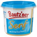 Bautzner Senf mittelscharf Rezeptur seit 1955 20er VPE (20x200ml Dose) + usy Block