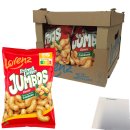 Lorenz Erdnußlocken Jumbos Classic XXL Erdnussflips Mais-Snack Erdnuss-Genuss 11er Pack (11x150g Packung) + usy Block