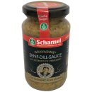 Schamel Senf-Dill-Sauce Gravadine mit Meerrettich verfeinert 6er Pack (6x140ml Glas) + usy Block