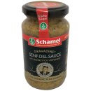 Schamel Senf-Dill-Sauce Gravadine mit Meerrettich verfeinert 6er Pack (6x140ml Glas) + usy Block
