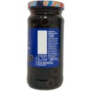 Ibero schwarze Hojiblanca Oliven in Scheiben 6er Pack (6x230g Glas) + usy Block