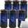Ibero schwarze Hojiblanca Oliven in Scheiben 6er Pack (6x230g Glas) + usy Block