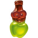 nimm2 Lachgummi Cola Flaschies 6er Pack (6x200g Beutel) + usy Block