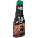 Develey Rauchig-würzige BBQ Sauce 6er Pack (6x250ml Flasche) + usy Block