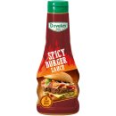 Develey Spicy Burger Sauce 6er Pack (6x250ml Flasche) + usy Block