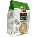 7Days Bake Rolls Knoblauch Brotchips 3er Pack (3x250g Beutel) + usy Block