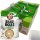 7Days Bake Rolls Knoblauch Brotchips 8er Pack (8x250g Beutel) + usy Block